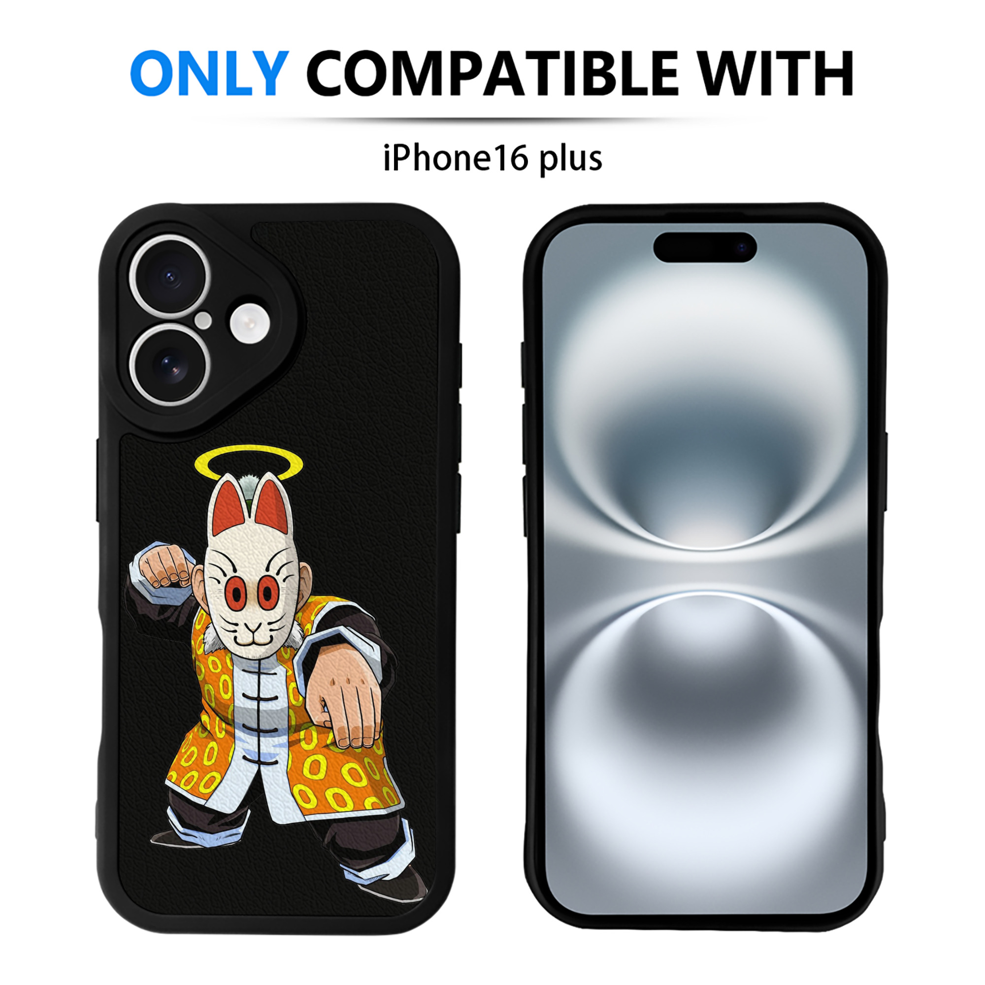 （画像用） ドラゴンボール DRAGON BALL 【iPhone 16シリーズ対応】シリコンスマホケース（レザー調） 材質：シリコン